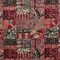 1 Yard Traditional Polynesian Tapa Print Soft Polyester Fabric 60 Inch Width
